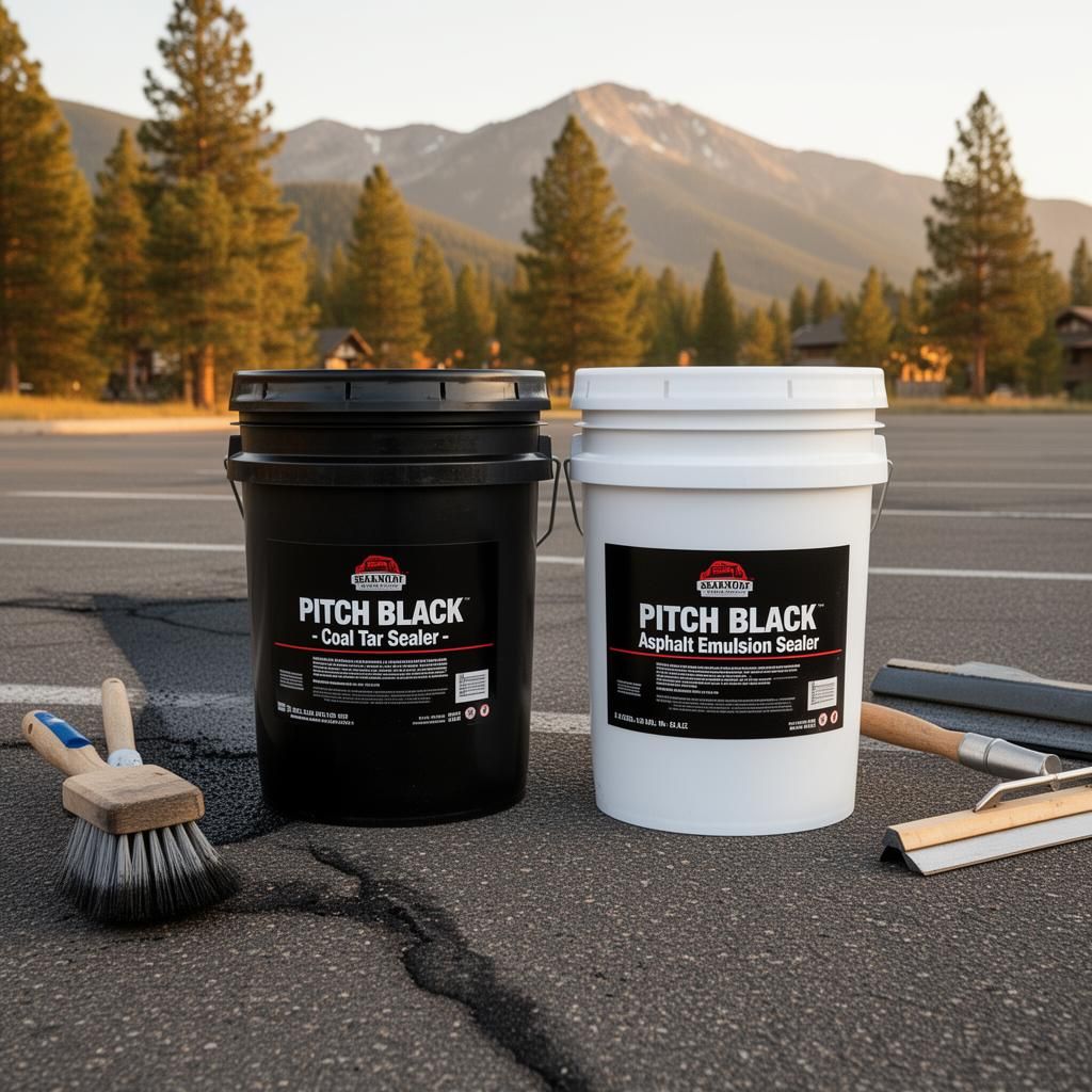 Coal Tar vs. Asphalt Emulsion Sealer: The Complete Comparison for Property Owners