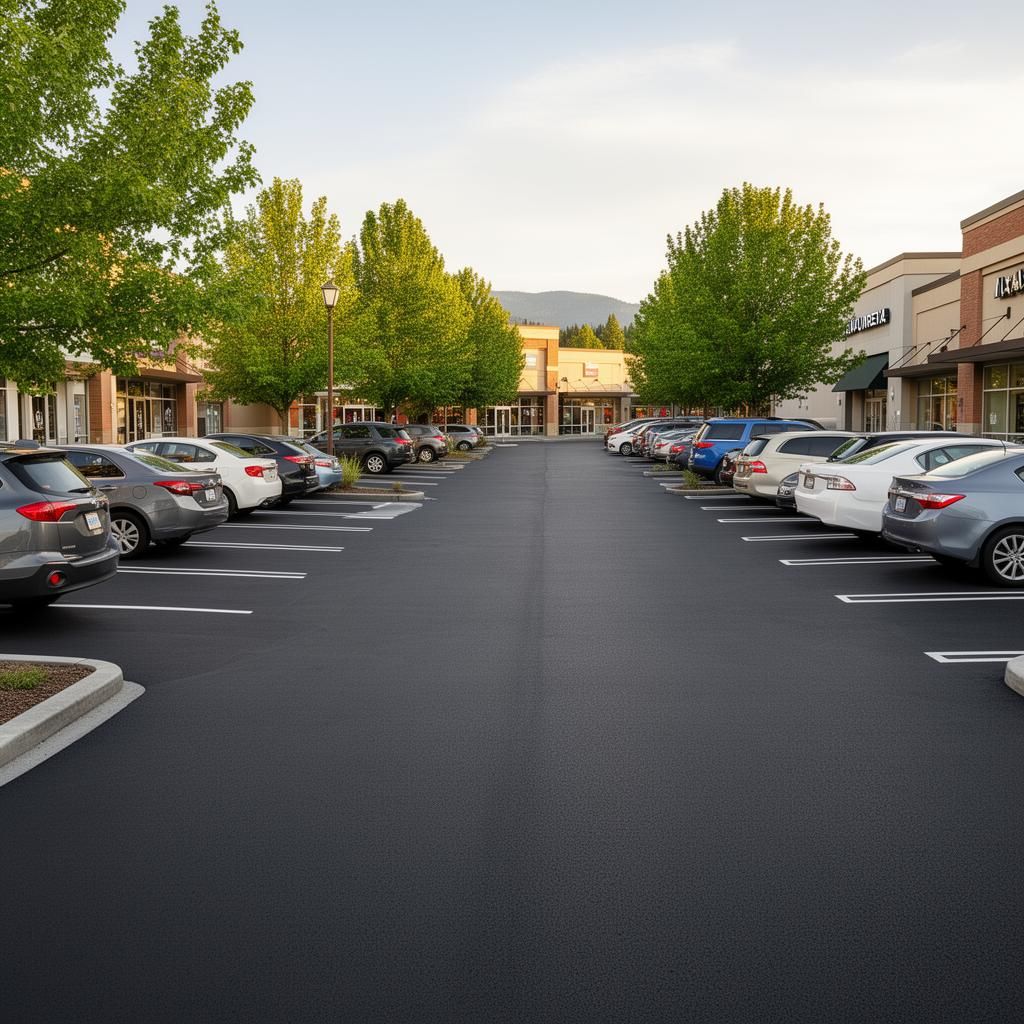 How Parking Lot Appearance Impacts Retail Sales