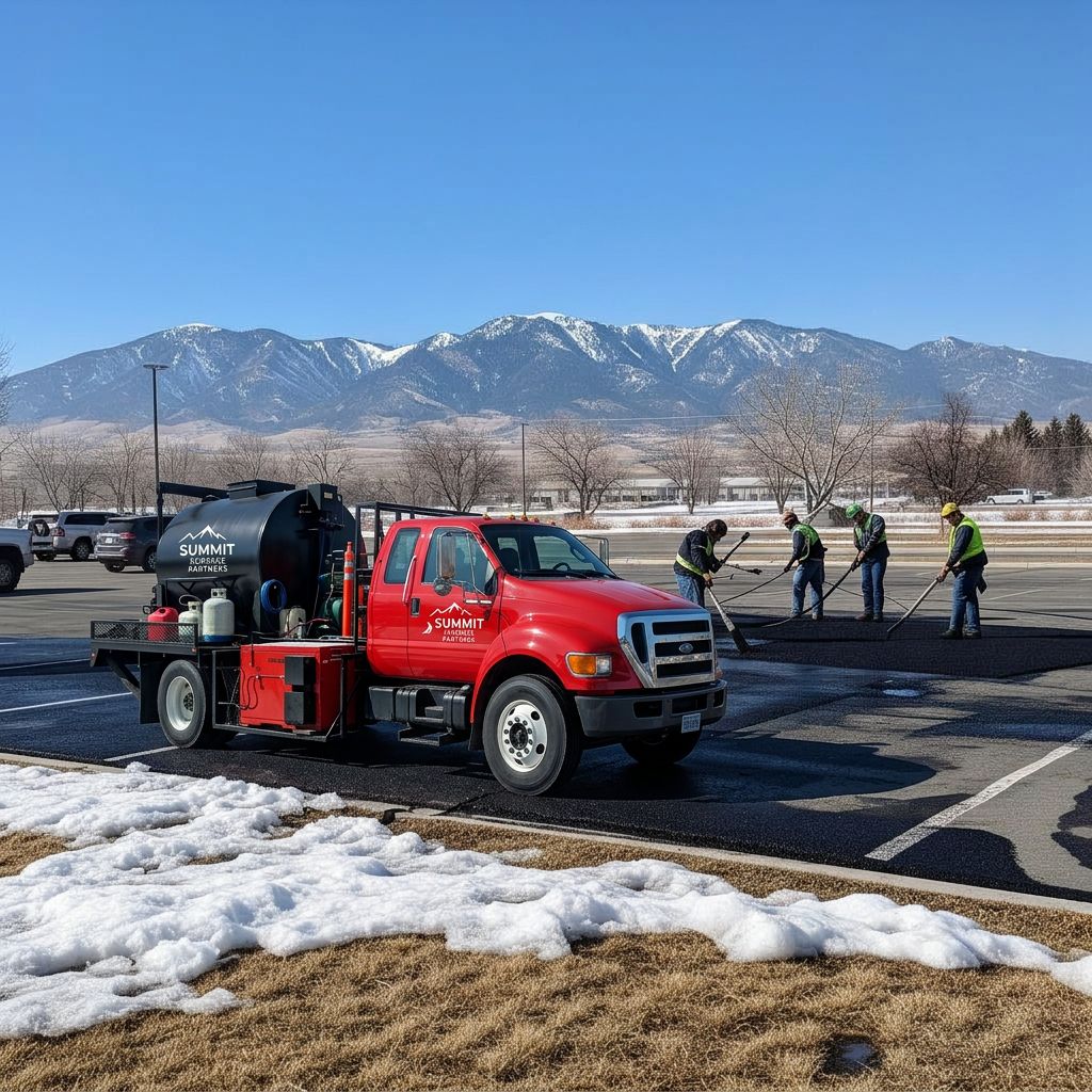 Spring Sealcoating: Why Timing Matters for Your Pavement