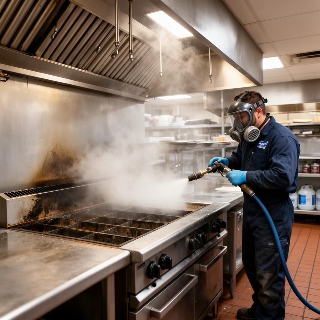 Summer Deep Clean: Why Businesses Choose Dry Ice Blasting Over Pressure Washing