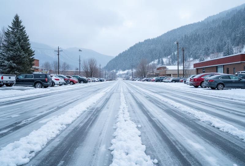 Before: Municipal Winter De-Icing — Salt Brine De-Icing project in Montana