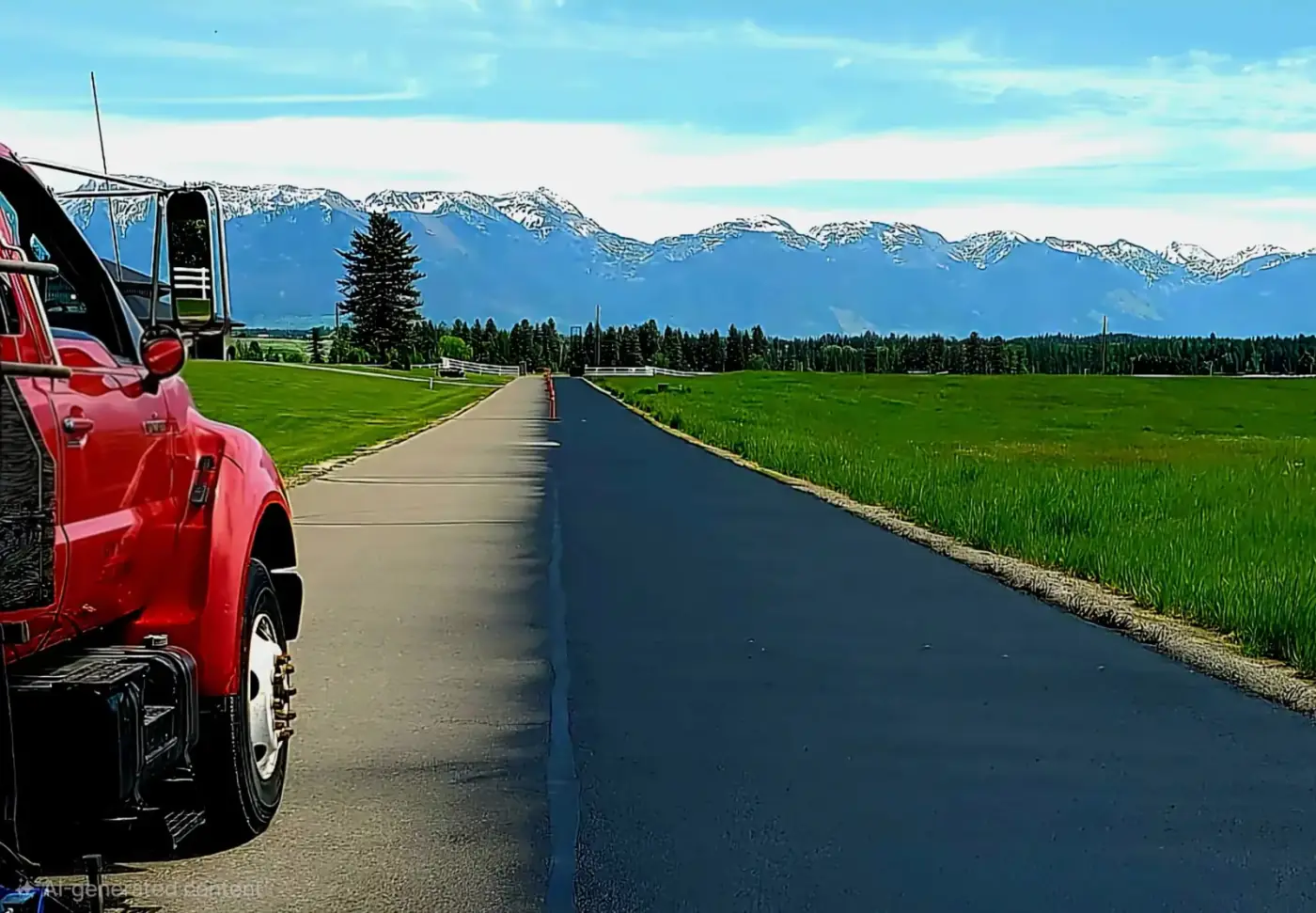 Rural Road Treatment — Road Maintenance in Flathead Valley, Montana by Summit Surface Partners